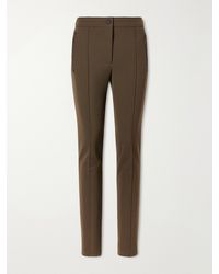 Moncler - Skinny Stretch-Twill Straight-Leg Ski Pants - Lyst