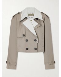 The Attico - Double-Breasted Trench Coat - Lyst