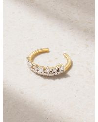 STONE AND STRAND - Sparks Fly 10-Karat Diamond Ear Cuff - Lyst