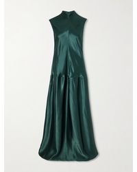 FFORME - Nyx Sleeveless Pleated Crepe Maxi Dress - Lyst