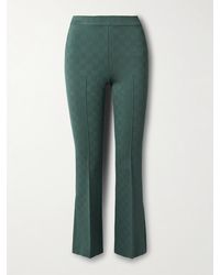 High Sport - Long Kick Schlaghose Aus Stretch-Jacquard - Lyst