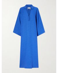 Lisa Marie Fernandez - Tie-Detailed Woven Maxi Dress - Lyst
