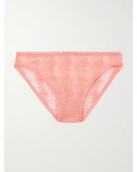 Eres - Fleur Du Sel Embroidered Stretch-Tulle Briefs - Lyst