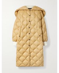 Rag & Bone - Rudy Long Nylon Puffer Classic Fit Coat - Lyst