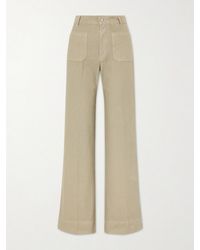 Victoria Beckham - Alina High-Rise Straight-Leg Jeans - Lyst