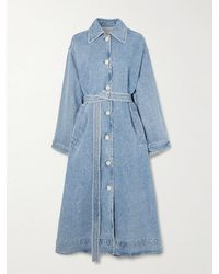 Agolde - Maria Mcmanus Oversized Organic And Recycled Denim Trench Coat - Lyst