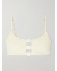 Eres - Bloom Embellished Cutout Bikini Top - Lyst