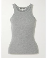 ÉTERNE - Tanktop Aus Geripptem Stretch-Jersey - Lyst