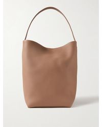 The Row - N/S Park Large Textured-Leather Tote - Lyst