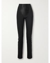 Dolce & Gabbana - Legging En Jersey Et En Tissu Technique - Lyst