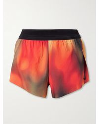 Nike - Aeroswift Shorts Aus Dri-Fit Adv-Material Mit Farbverlauf Und Plissee - Lyst