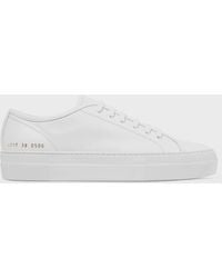 Common Projects Tournament Leather Trainers - White
