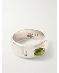 Loren Stewart - Gentry Sterling, Tourmaline And Diamond Ring - Lyst