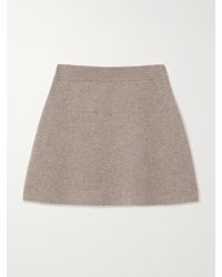 Lisa Yang - Mini-Jupe En Cachemire Clare - Lyst
