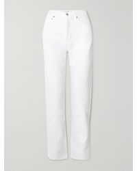 Agolde - Net Sustain '90S Pinch Waist High-Rise Straight-Leg Organic Jeans - Lyst