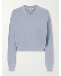 ÉTERNE - Embroidered Cotton-Jersey Sweater - Lyst