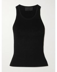 Nili Lotan - Lottie Tanktop Aus Gerippter Seide - Lyst