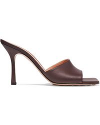 bottega veneta leather mules