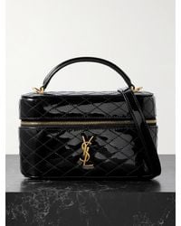 Saint Laurent - Gaby Vanity Patent-Leather Shoulder Bag - Lyst