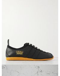 adidas Originals - Japan Suede-Trimmed Leather Sneakers - Lyst