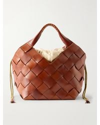 Dragon Diffusion - Castello Woven Leather Tote - Lyst