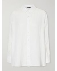 James Perse - Linen-Canvas Shirt - Lyst