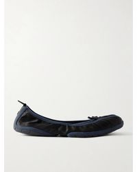 Balenciaga - Bow-Embellished Satin Ballet Sneakers - Lyst