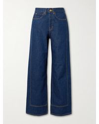 B Sides - Charlot Mid-Rise Wide-Leg Jeans - Lyst