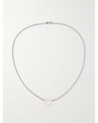 Mizuki - Eve 18-Karat, Pearl And Diamond Necklace - Lyst