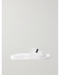 Balenciaga - Pool Logo-Embossed Rubber Slides - Lyst