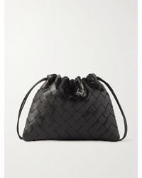 Bottega Veneta - Dustbag Mini Intrecciato Leather Pouch - Lyst
