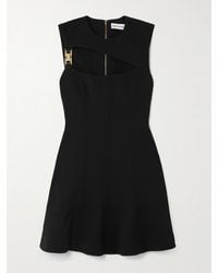 Rebecca Vallance - Freyja Cutout Embellished Crepe Mini Dress - Lyst