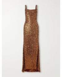 Jenny Packham - Sonnet Sequined Tulle Gown - Lyst