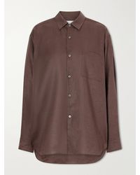 Ssstein - Oversized Linen Shirt - Lyst