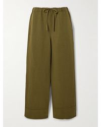 NET-A-PORTER FOR THE KING'S FOUNDATION - Linen And Tencel Lyocell-Blend Straight-Leg Pants - Lyst
