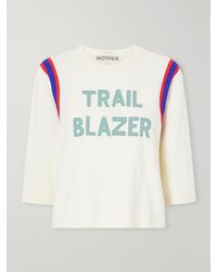 Mother - The Better Half Cotton T-Shirt - Lyst