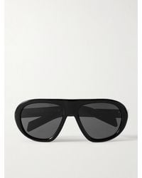 Prada - Oversized Aviator-Style Acetate Sunglasses - Lyst