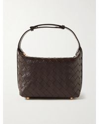 Bottega Veneta - Wallace Mini Intrecciato Leather Shoulder Bag - Lyst