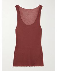 Deiji Studios - Tanktop Aus Rippstrick - Lyst