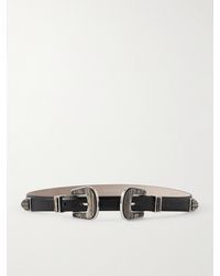 DEHANCHE - Travertine Leather Belt - Lyst