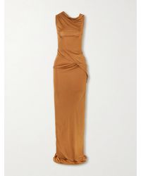 Rick Owens - Shailee Draped Jersey Gown - Lyst