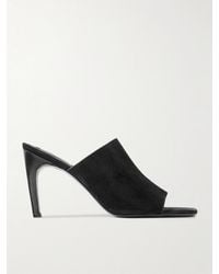 TOTEME - Suede Mules - Lyst