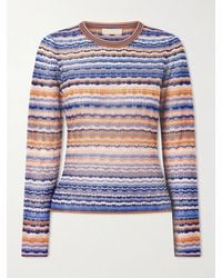 Ulla Johnson - Lunaire Striped Knitted Sweater - Lyst