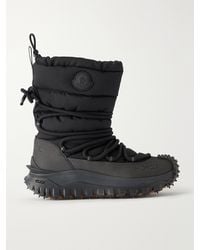 Moncler - Trailgrip Apres Quilted Shell Ankle Boots - Lyst