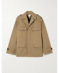 Bottega Veneta - Cotton-Drill Jacket - Lyst