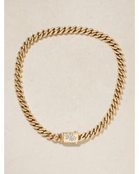 UNIFORM OBJECT - Curb 18-Karat Diamond Necklace - Lyst