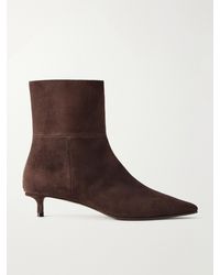 Jimmy Choo - Lory 35 Suede Ankle Boots - Lyst