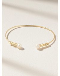 Mizuki - Sea Of Beauty 14-Karat Pearl Cuff - Lyst