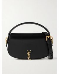 Saint Laurent - New Bascule Tote Aus Leder Mit Verzierungen - Lyst