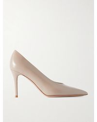 Gianvito Rossi - Tokio 85 Leather Pumps - Lyst